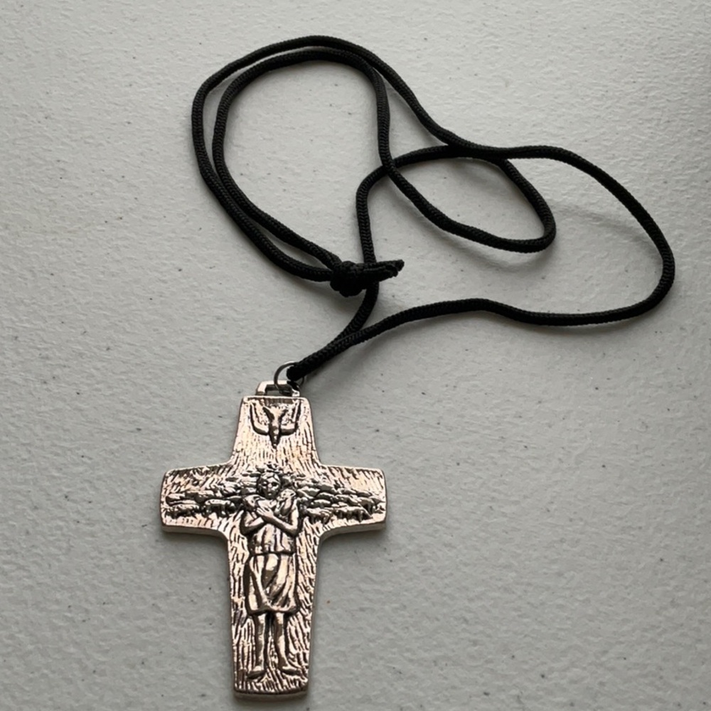 Vintage Catholic The Good Shepherd Cross